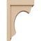 Ekena Millwork 6"W x 12"D x 18"H Classic Emerson Rough Cedar Woodgrain TimberThane Corbel, Primed Tan CORUR06X12X18EMRRCPR - alternate 4